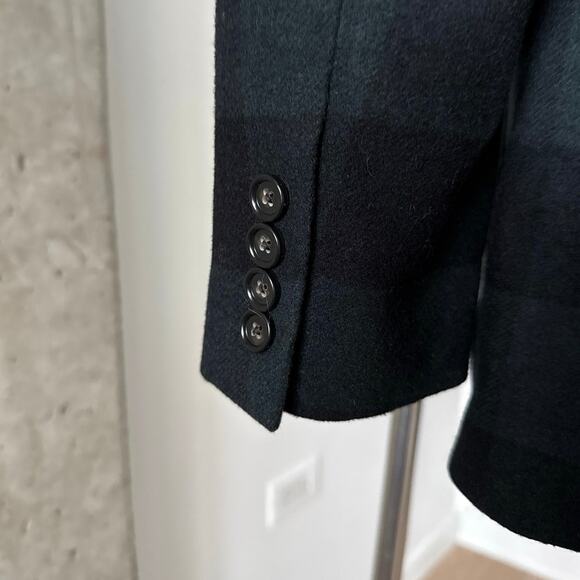 Jcrew Ludlow Slim-fit Black Watch Tartan Tuxedo Jacket SZ 38 - Picture 6 of 9